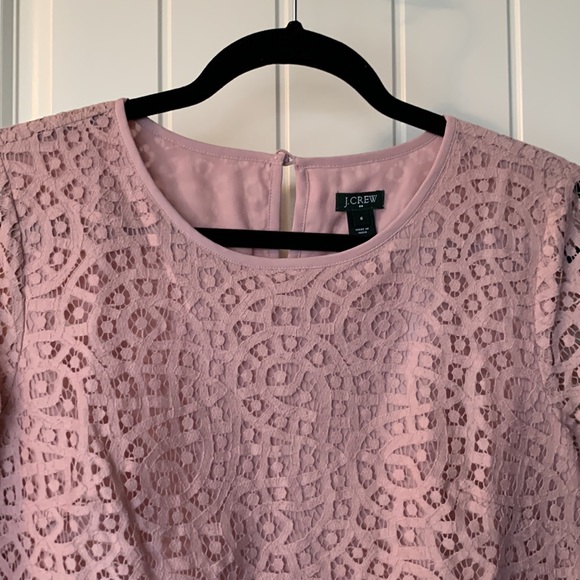 J Crew Factory Lace Top - Picture 3 of 4